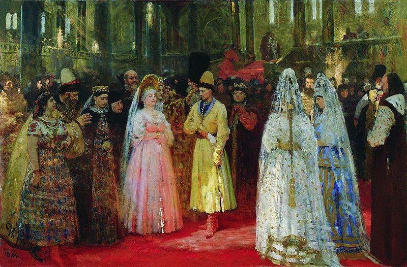 Ilya Repin Grand Duke Choosing His Bride China oil painting art